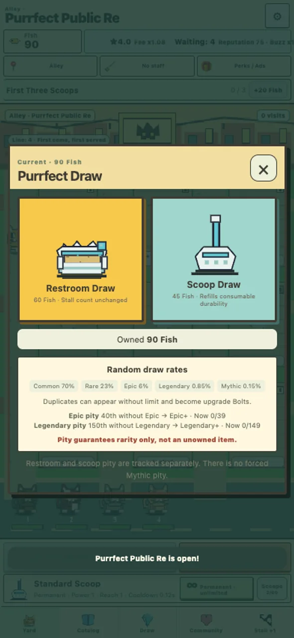 Draw menu · English UI